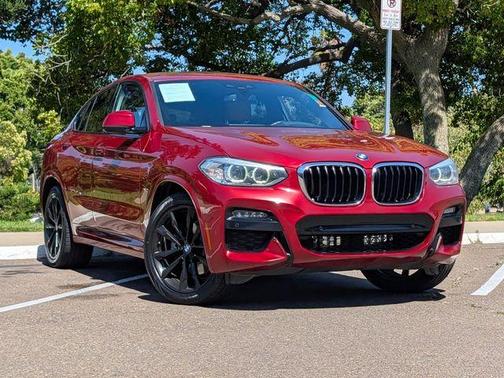 Flamenco Red Metallic 2021 BMW X4 xDrive30i