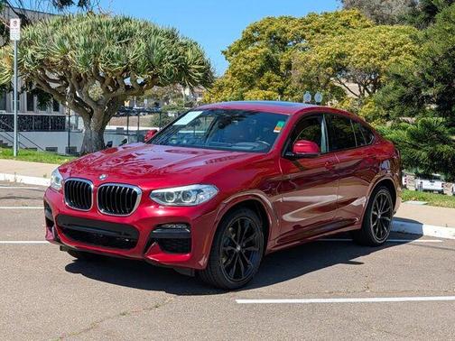 Flamenco Red Metallic 2021 BMW X4 xDrive30i