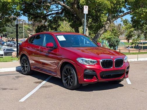 Flamenco Red Metallic 2021 BMW X4 xDrive30i