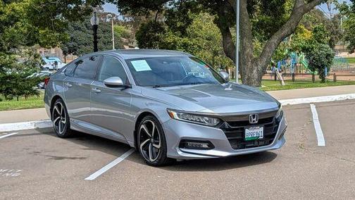 Lunar Silver Metallic 2020 Honda Accord Sport 1.5T