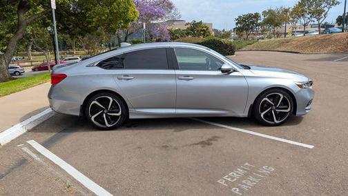 Lunar Silver Metallic 2020 Honda Accord Sport 1.5T