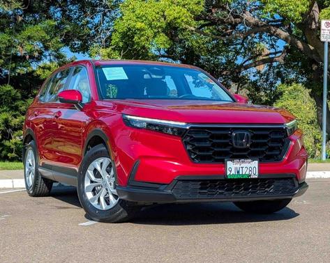 Radiant Red Metallic 2024 Honda CR-V LX