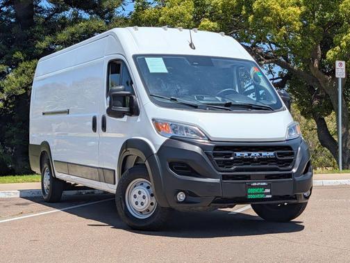 Bright White Clearcoat 2023 RAM ProMaster 3500 High Roof