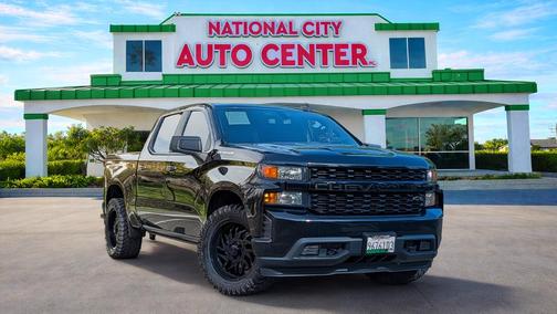 Black 2021 Chevrolet Silverado 1500 Custom