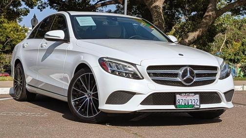 Polar White 2021 Mercedes-Benz C-Class C 300