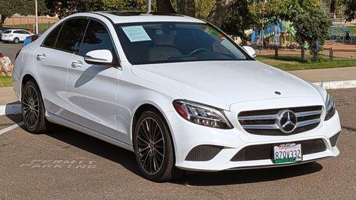 Polar White 2021 Mercedes-Benz C-Class C 300