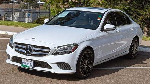 Polar White 2021 Mercedes-Benz C-Class C 300