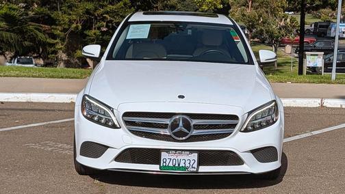 Polar White 2021 Mercedes-Benz C-Class C 300
