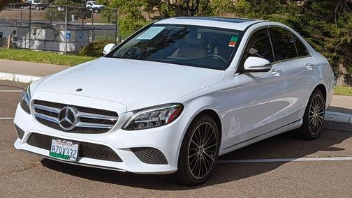 Polar White 2021 Mercedes-Benz C-Class C 300