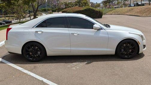 White Diamond Clearcoat 2013 Cadillac ATS 3.6L Premium