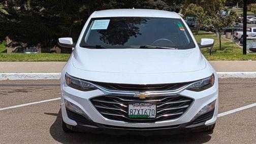 Summit White 2022 Chevrolet Malibu LT