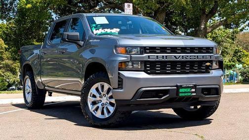Satin Steel Metallic 2022 Chevrolet Silverado 1500 Limited Custom