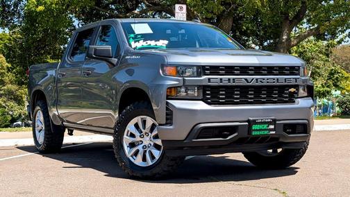Satin Steel Metallic 2022 Chevrolet Silverado 1500 Limited Custom