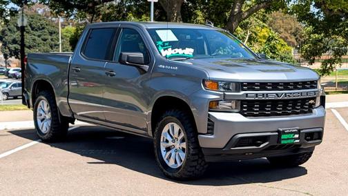 Satin Steel Metallic 2022 Chevrolet Silverado 1500 Limited Custom