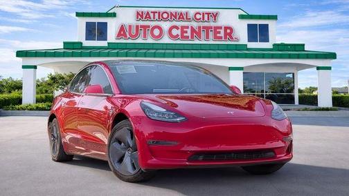 Red Multi 2018 Tesla Model 3 Mid Range