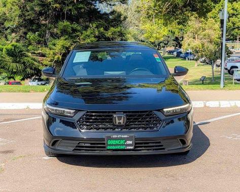 Crystal Black Pearl 2023 Honda Accord Hybrid Sport