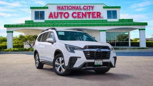 Crystal White Pearl 2025 Subaru Ascent Premium