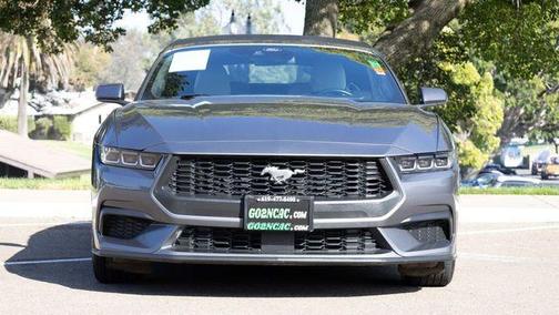 Dark Matter Gray Metallic 2024 Ford Mustang EcoBoost Premium