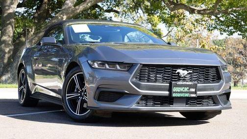 Dark Matter Gray Metallic 2024 Ford Mustang EcoBoost Premium
