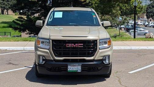 Desert Sand Metallic 2022 GMC Canyon Elevation