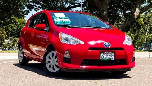 Absolutely Red 2012 Toyota Prius c One