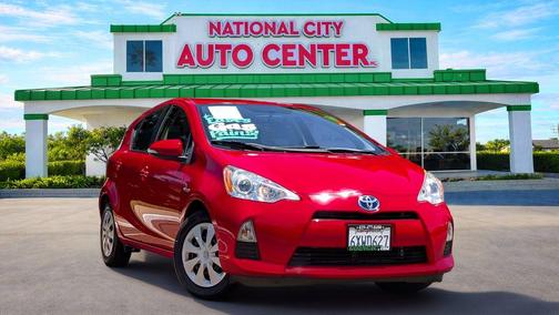 Absolutely Red 2012 Toyota Prius c One