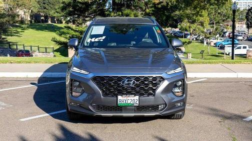 Machine Gray 2019 Hyundai SANTA FE 2.4 SEL Plus