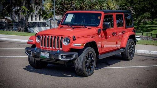 Firecracker Red Clearcoat 2023 Jeep Wrangler 4xe Sahara