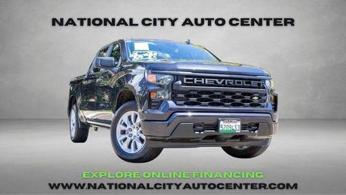 Dark Ash Metallic 2022 Chevrolet Silverado 1500 Custom