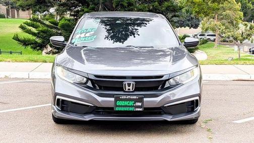 Modern Steel Metallic 2019 Honda Civic LX