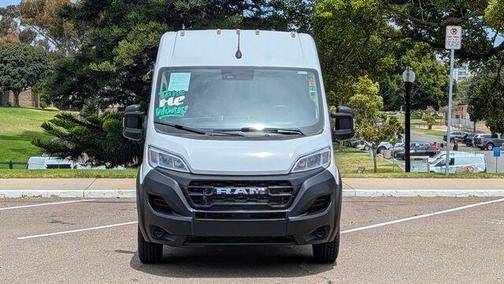 Bright White Clearcoat 2023 RAM ProMaster 3500 High Roof