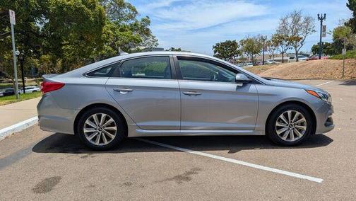 Shale Gray Metallic 2015 Hyundai SONATA Sport