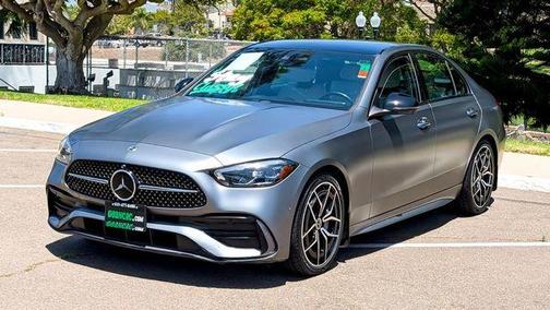 Selenite Gray Metallic 2023 Mercedes-Benz C-Class C 300