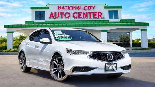 Platinum White Pearl 2020 Acura TLX V6 w/Technology Package