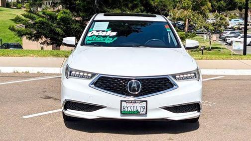 Platinum White Pearl 2020 Acura TLX V6 w/Technology Package