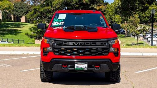 Red 2024 Chevrolet Silverado 1500 Custom Trail Boss