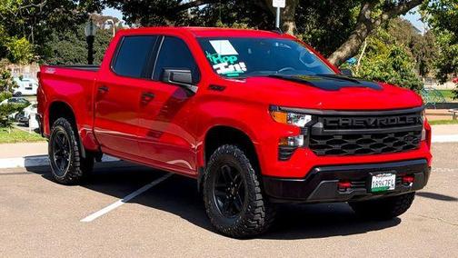 Red 2024 Chevrolet Silverado 1500 Custom Trail Boss