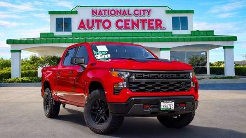 Red 2024 Chevrolet Silverado 1500 Custom Trail Boss