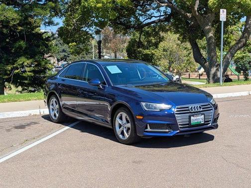 Navarra Blue Metallic 2019 Audi A4 2.0T Premium