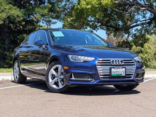 Navarra Blue Metallic 2019 Audi A4 2.0T Premium
