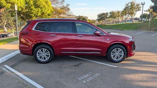 Radiant Red 2024 Cadillac XT6 Luxury FWD