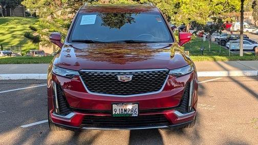 Radiant Red 2024 Cadillac XT6 Luxury FWD