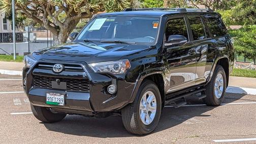 Midnight Black Metallic 2023 Toyota 4Runner SR5 Premium