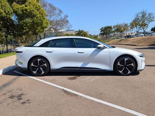 Stellar White 2023 Lucid Air Touring