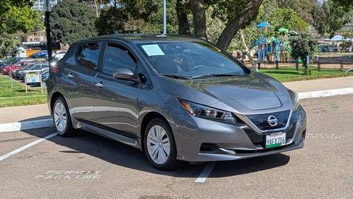 Gun Metallic 2022 Nissan Leaf S