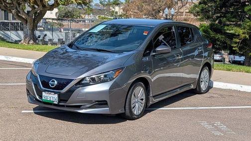 Gun Metallic 2022 Nissan Leaf S