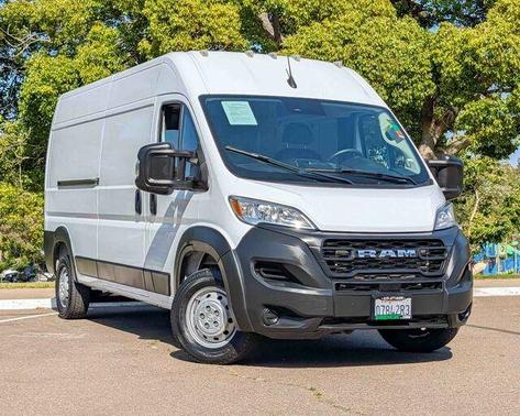 Bright White Clearcoat 2023 RAM ProMaster 2500 High Roof