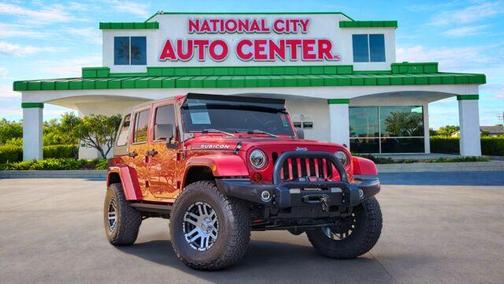 Deep Cherry Red Crystal Pearlcoat 2012 Jeep Wrangler Unlimited Rubicon