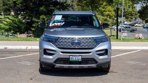 Silver Metallic 2021 Ford Explorer Limited