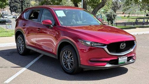 Soul Red Crystal Metallic 2020 Mazda CX-5 Touring